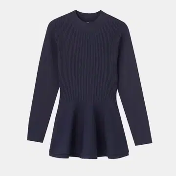 새상품급 PLST 플럼 니트소