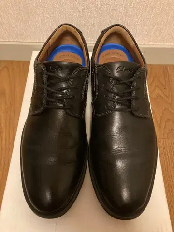 Clarks Collection 블랙 레이스업 슈즈