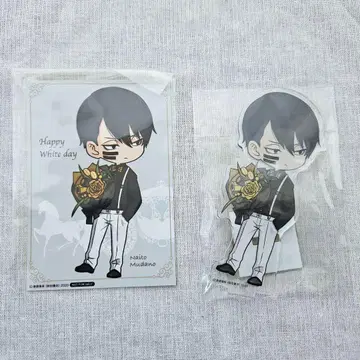 도원암귀 무타노 무진 화이트데이 아크릴 스탠드 최애와 사탕