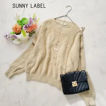 새상품급*써니라벨 어반 리서치*페더얀 니트 풀오버