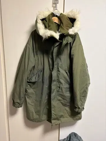 미군 실물 방출품 M-65 피쉬테일 파카 모즈 코트 풀세트