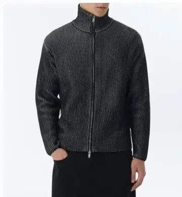 드라이버즈 니트 더블 지퍼 [black/gray]