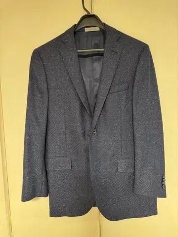 CORNELIANI 자켓 48 실크 혼방 이탈리아제 네이비