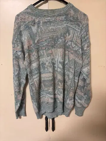 전체 패턴 디자인 니트 기하학 패턴 입체 편직 남성용