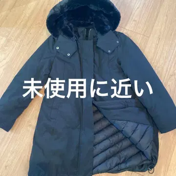 MYLANKA 밀라노 다운 코트 롱 다운 다운 자켓 블랙