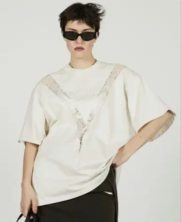 PRANK PROJECT V컷 레이스 로고 탑