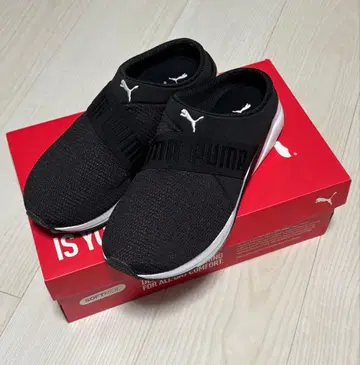 PUMA 스니커즈 슬립온 SOFTRIDE 여성용 25.5cm