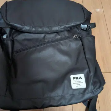 FILA 블랙 럭색/백팩
