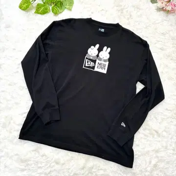 XXL NEWERA 미피 콜라보 긴팔 티셔츠 뉴에라