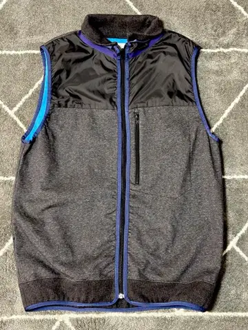 [ sacai ] 안쪽 보아 레이어드 칼라 나일론 절개 베스트 사이즈 3