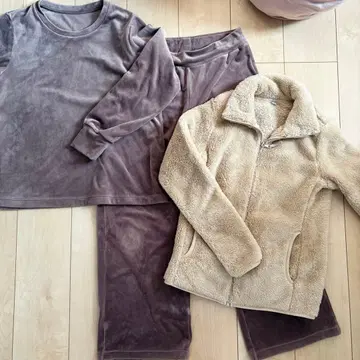 UNIQLO 가을/겨울 룸웨어 3세트 M 사이즈
