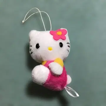 산리오 헤이세이 레트로 카바야 키티 마스코트 1999