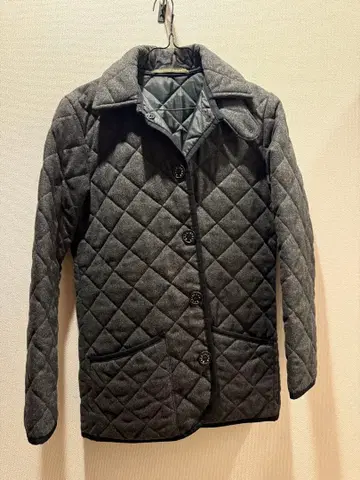 매킨토시 울 퀼팅 자켓 그레이 size 36