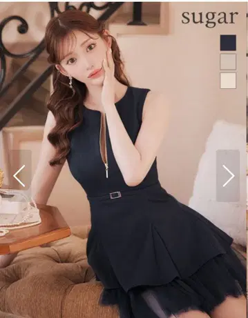 DEA. by ROBE de FLEURS 튤 미니 드레스