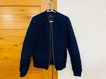 SCOTCH&SODA 네이비 체크 블루종