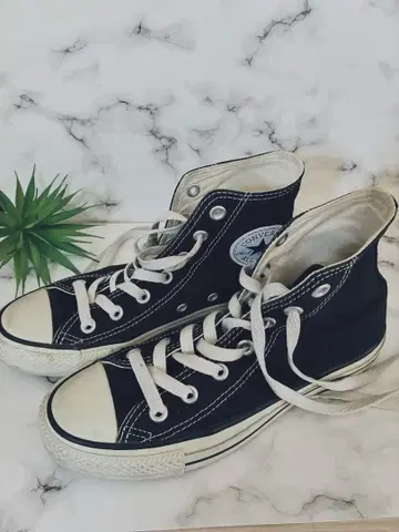 CONVERSE 척테일러 블랙 23.5cm