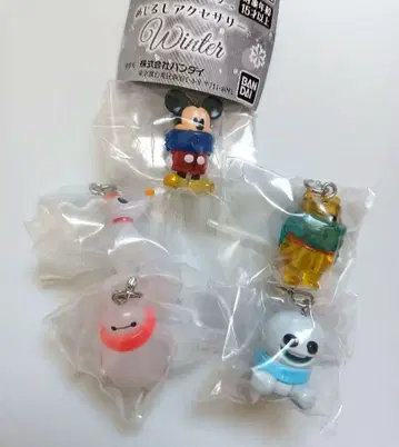 디즈니 캐릭터 메지루시 액세서리 윈터 컴프세트