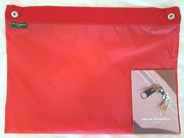 미사용 에르베샤 펠리에 파라슈트 크로스 파우치 M 1900si 루즈루즈