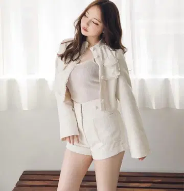 ANDMARY / 노라 자켓 숏팬츠 세트