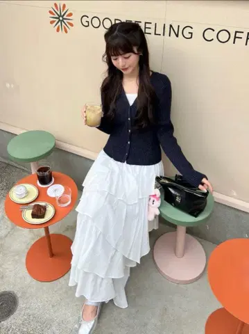 Cherir Mignon Bloomy frill set one-piece