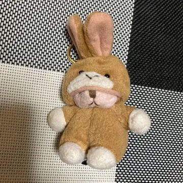 피크닉 월드 곰 곰 토끼 인형옷 키링 봉제 인형 레트로