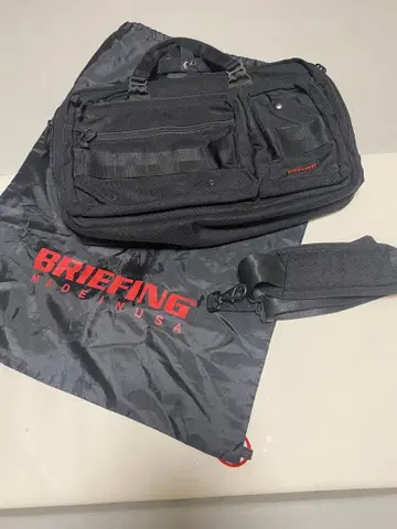 BRIEFING 비즈니스 백 블랙 구매 시 수납 가방 포함