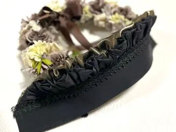 성인식 후리소데 오비 장식 천 장식 레이스 졸업식