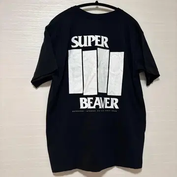 SUPER BEAVER 티셔츠 L 블랙