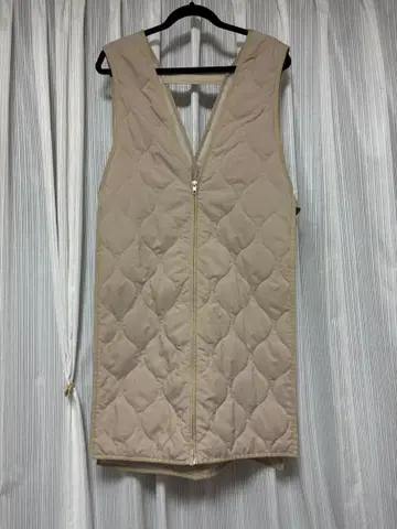 [ JEANASIS ] 퀼팅 롱 베스트