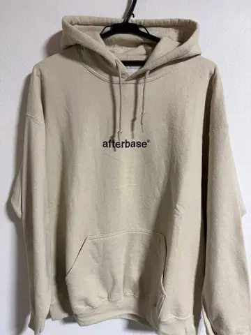 afterbase BOX LOGO 후디 [ REAL-T 착용 모델 ]