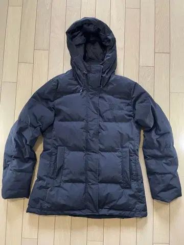 FIRST DOWN 다운 자켓 블랙 M 사이즈 후드 부착