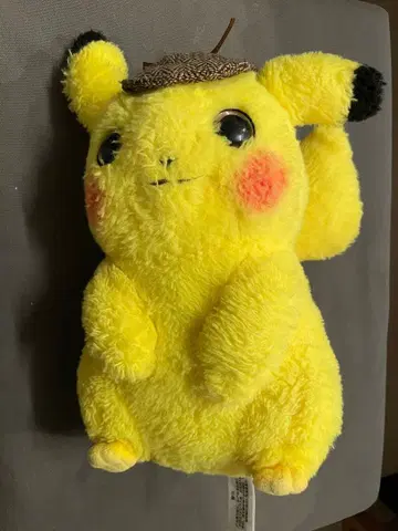 피카츄 봉제 인형 헌팅 모자 포함