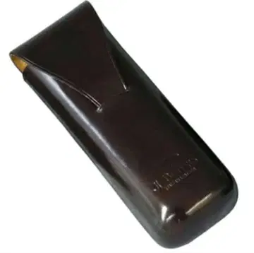 IL Bussetto  가죽 안경 케이스 세로형 천연 가죽 안경집