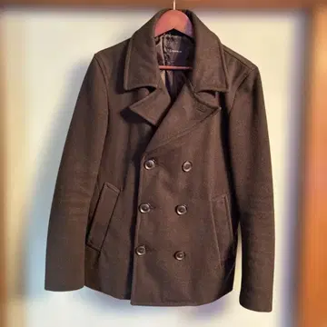 RAGEBLUE 울 P 코트 블랙