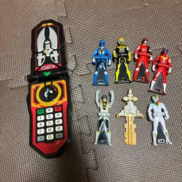 고카이저 레인저 키 시리즈 변신 휴대폰 모바이레츠/레인저 키 7개