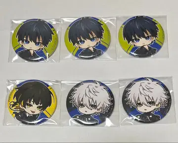 블루 록 트레이딩 SD 캐릭터 캔뱃지 하네스 6개 세트