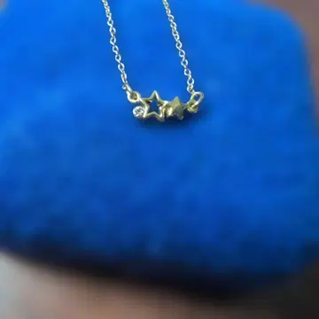 별 모양 참 목걸이