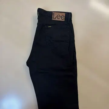 리 블랙 스트레이트 청바지 34인치