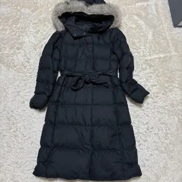 UNIQLO 라이트웨이트 다운 후디드 코트 BLACK M 사이즈