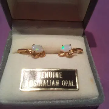 호주 오팔 귀걸이