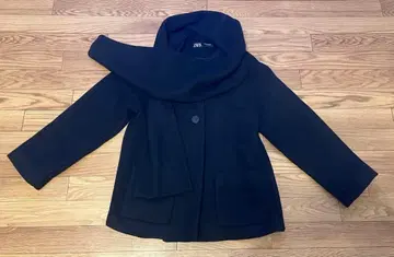 ZARA 블랙 울 코트