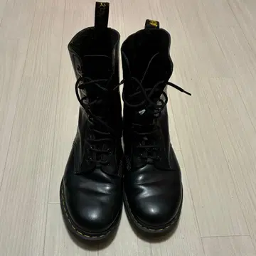 Dr.Martens 1490 10홀 부츠 UK9 블랙