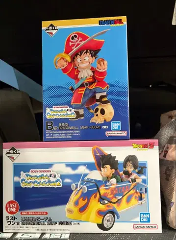 드래곤볼 스냅 피규어 세트