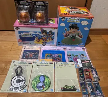 드래곤볼 제일복권 라스트 원상 D상 덤 14점 포함