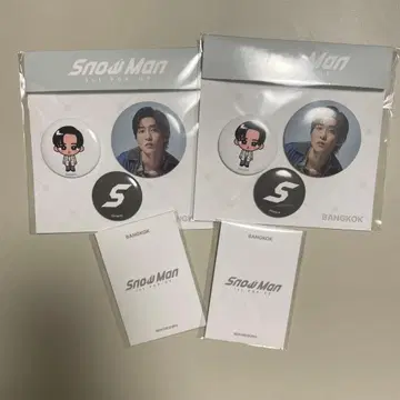 SnowMan 1st popup BANGKOK 메구로 렌 2세트