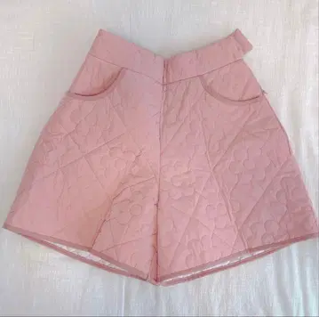 [ 새상품급 ] 아사기니뇨 POPPY 플라워 퀼팅 숏팬츠