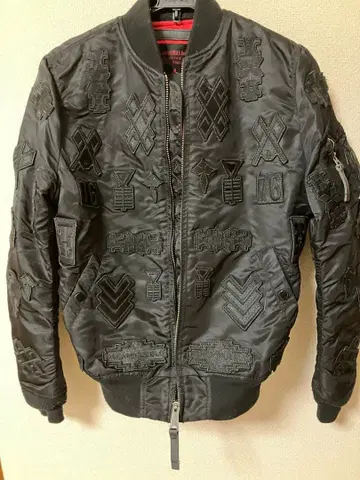 MAJORA INDUSTRIES 블랙 MA-1 자켓