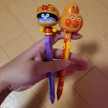 호빵맨 캐릭터 펜 2개 세트