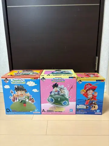 드래곤볼 SNAP COLLECTION 2 A.B.D상 피규어 세트