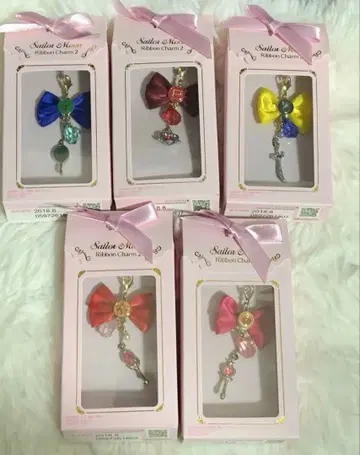 세일러문 리본 참2 5종 컴플리트 세트